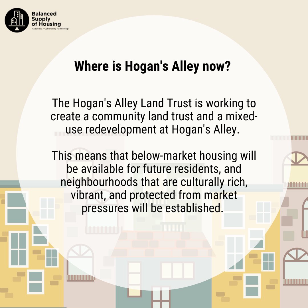 BSHNode's tweet photo. How much do you know about #Vancouver's past (and present) regarding the Black #community & #housing? This #BlackHistoryMonth we want to highlight events across #Canada that expose the racialization of our #housingsystem.
Check out the graphics below to learn about #hogansalley. https://t.co/xqLcCk190I