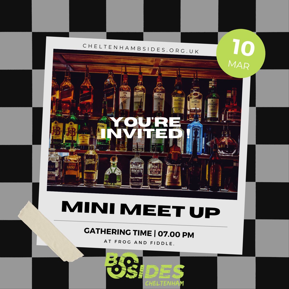 "You wanna know what I did to get in here? Nothing… I didn't have anything better to do."

 If you have nothing better to do join us for our Mini Meet Up March 10. Get your ticket here: eventbrite.com/e/bsides-chelt…