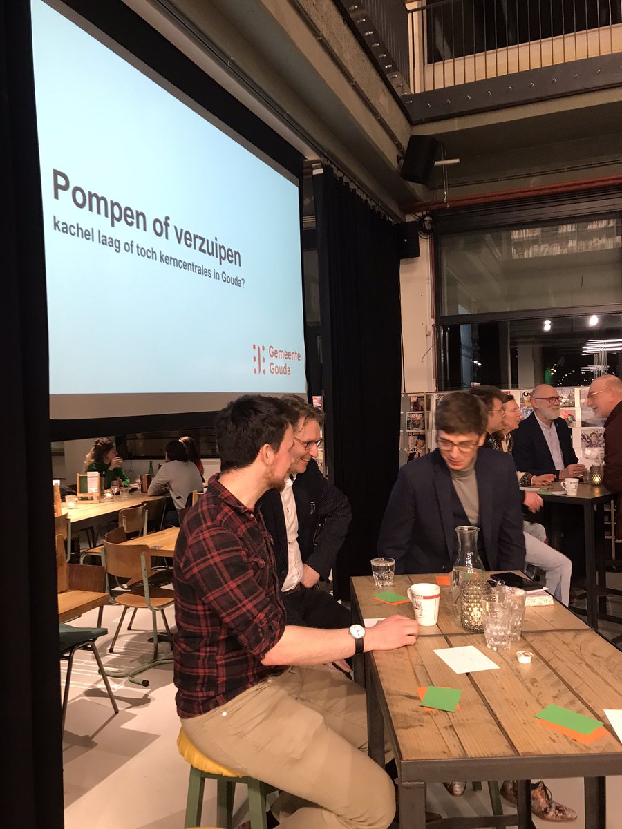 Vanavond deelgenomen aan het debat over de energietransitie.. dank aan de sprekers met hun uitdagende stellingen