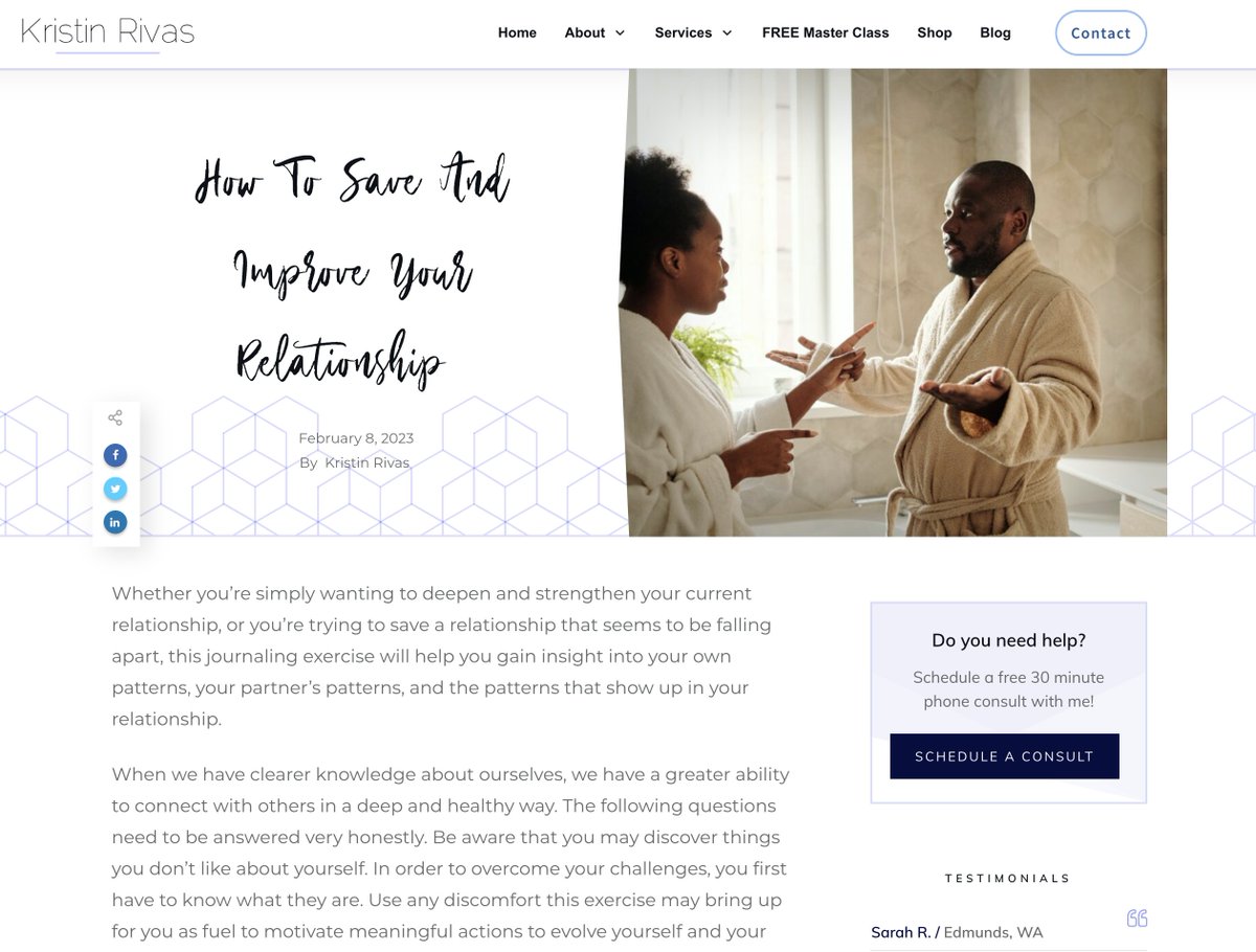When Your Partner Says #MeToo is a necessary guide for anyone looking to support their partner who has experienced sexual violence. Learn essential tools and approaches to help your loved one heal and move forward. #MeToo #SurvivorSupport  #HealingJourney mailchi.mp/kristinrivas.c…