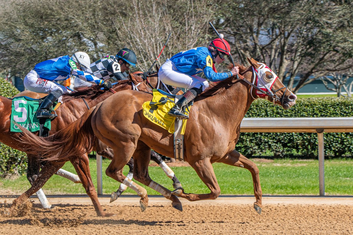 <a href="/kyleejordan7622/">Kylee Jordan</a> &amp; <a href="/ToddJordanRacin/">Jordan Racing</a> team for their first <a href="/OaklawnRacing/">Oaklawn Hot Springs</a> victory with Penetrator ($18.20) - first off the claim - in R3 Friday.