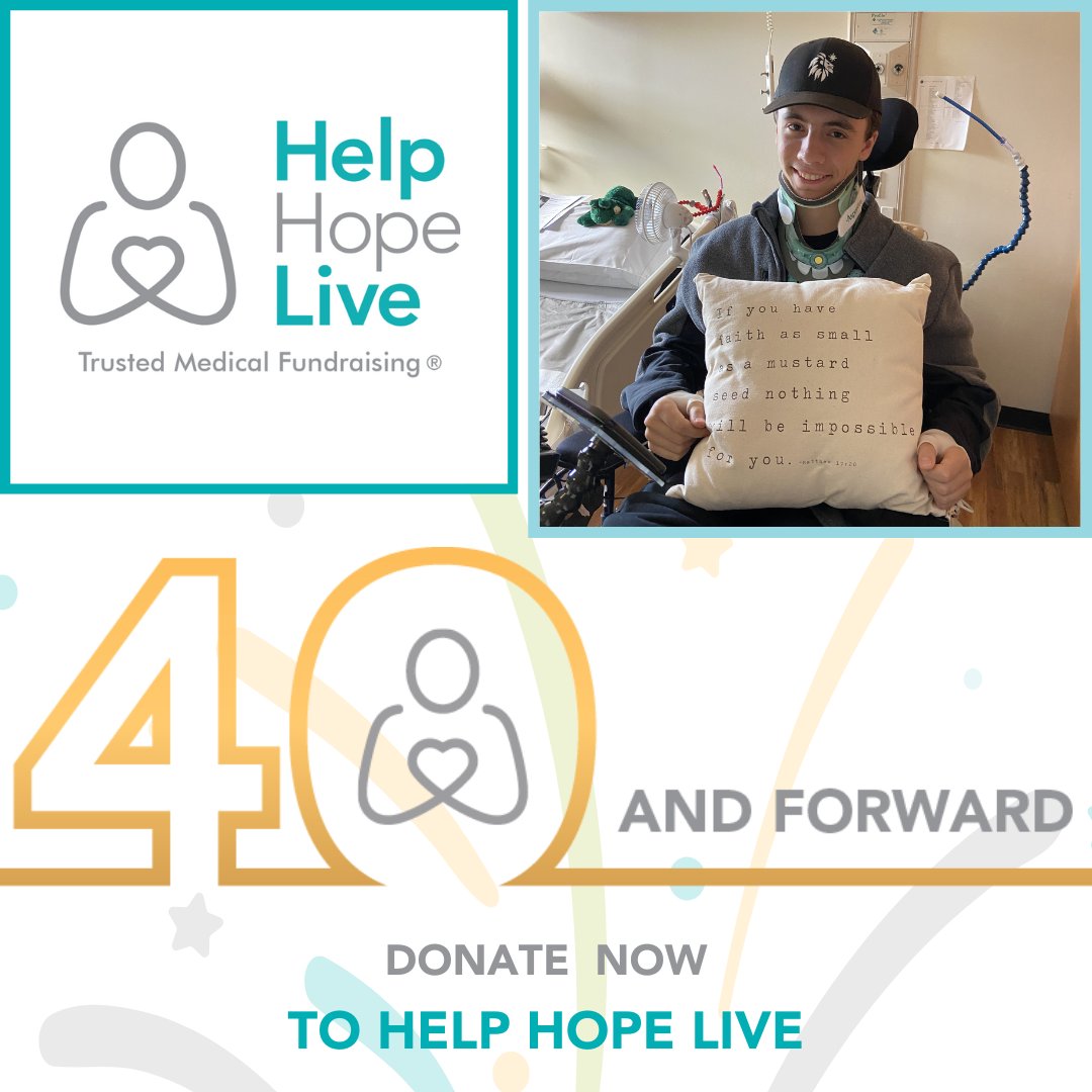 helphopeliveorg's tweet image. By pairing community support with a trusted nonprofit mission, we could unite communities, lift burdens for families, and illuminate a brighter future for patients. We could #helphopelive. #40andforward