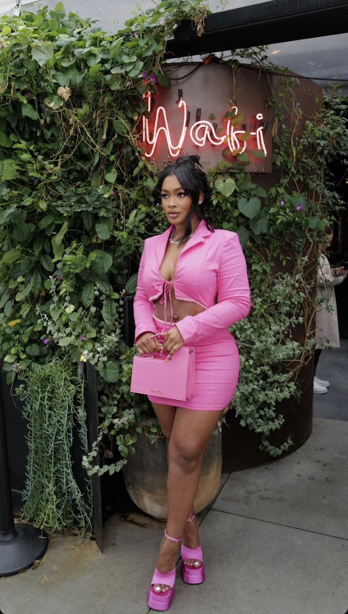 helloxditto's tweet image. The Beautiful Miracle Watts Wearing Our Handbag On Valentine’s Day 🫶🏾💗

#miraclewatts #pvalley  #supportblackownedbusiness #smallbusinessowner #blackhistorymonth