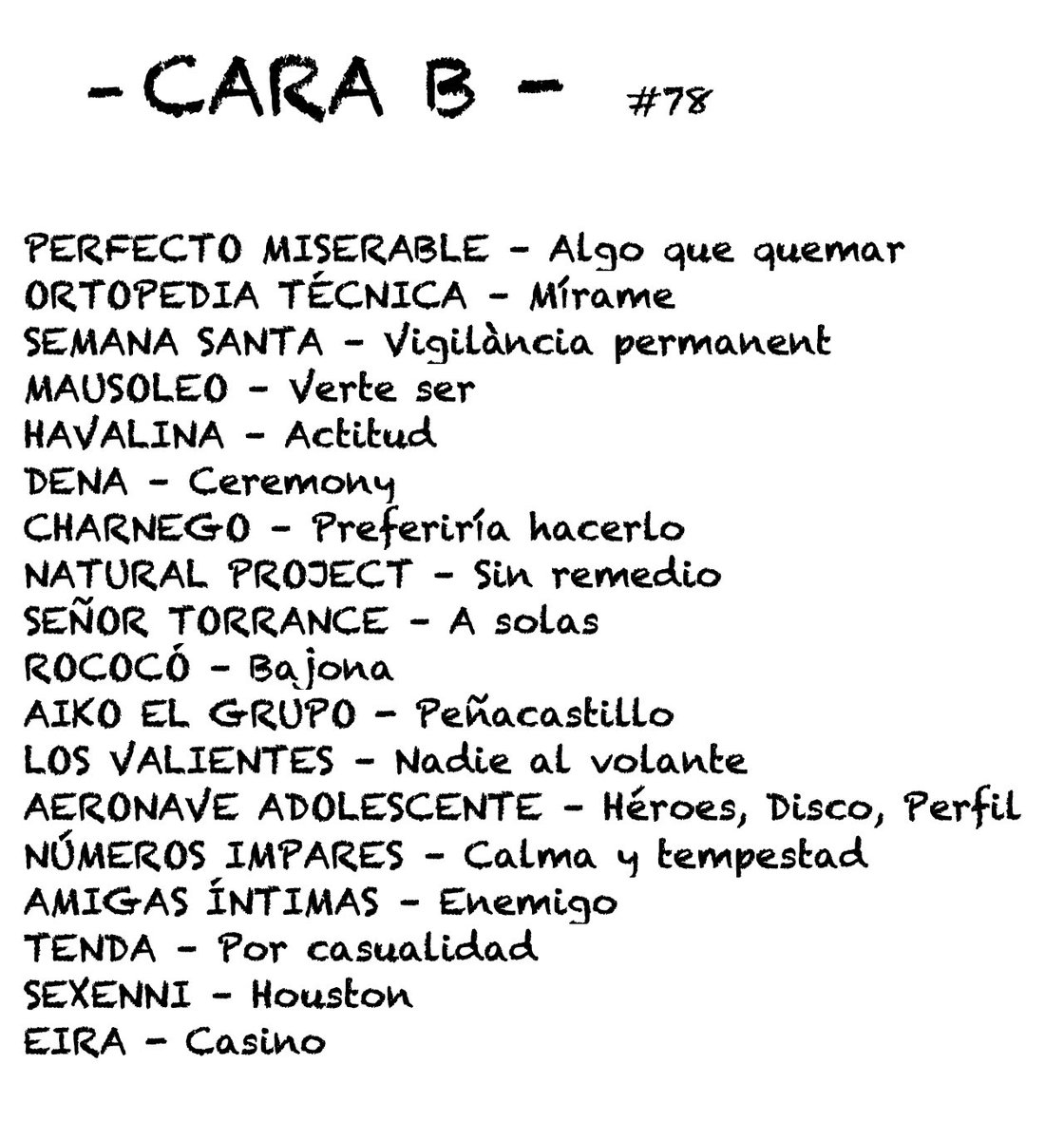 Sesion_CaraB's tweet photo. ¿Disfraces listos para este fin de semana? La música ya la ponemos nosotros🦸🏻♀️🦸🏻♂️🎶📻
▶️https://t.co/8xA66IU5Kj
En el programa del miércoles sonaron:
#PerfectoMiserable @Ortopedia_Tcnik #Mausoleo @denataldea #Charnego #Rococó @los_valientes_ #AmigasIntimas y #Eira entre otros! https://t.co/tbWfvs1Etn