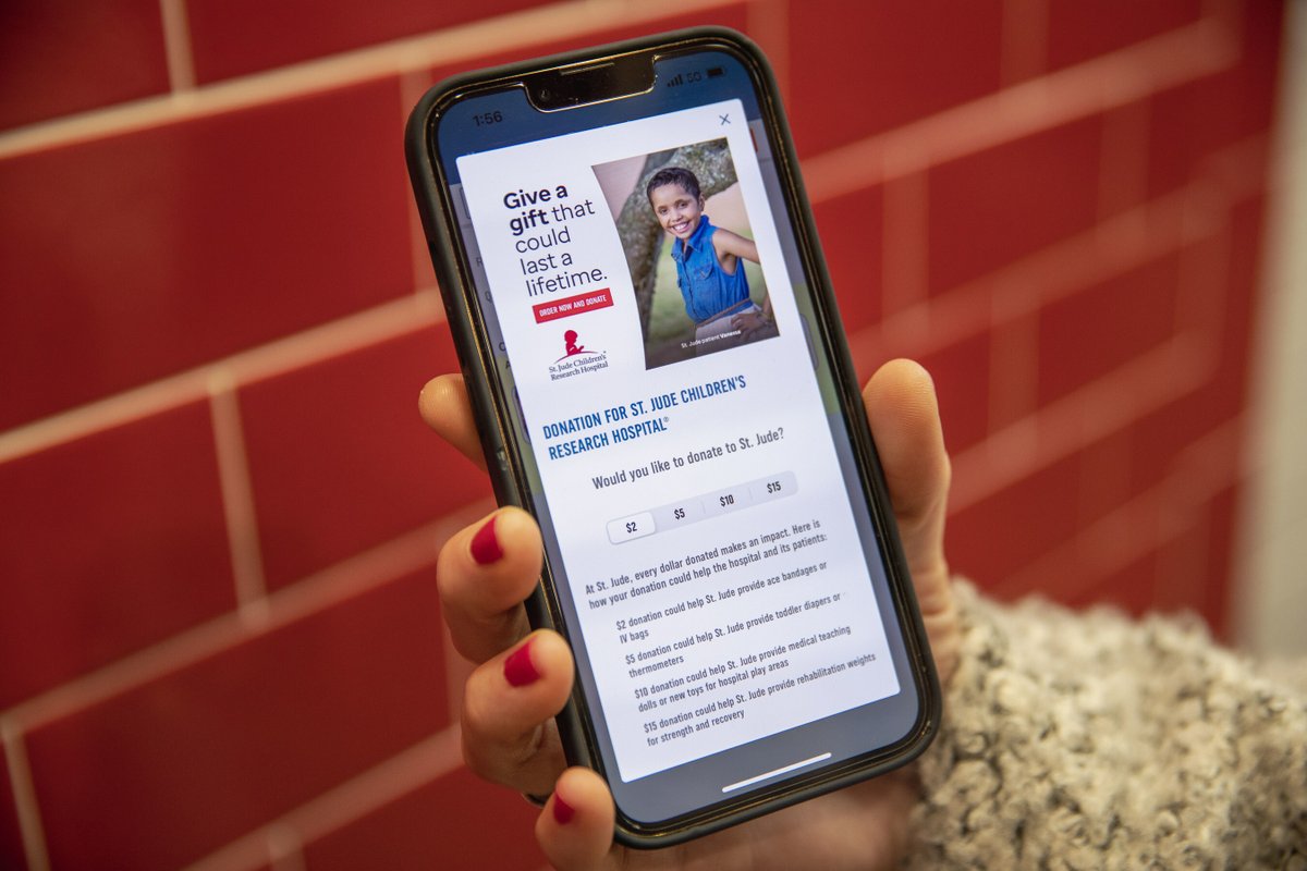 dominos's tweet photo. To the best customers, team members and community in the world: THANK YOU. Together, we raised over $13M for the kids at @StJude! ​

These funds will help provide lifesaving care AND support the opening of The Domino's Village – a new housing facility for patient families. ❤️ https://t.co/G031PwPQom
