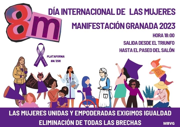 Plataforma 8M/25N Granada tweet media