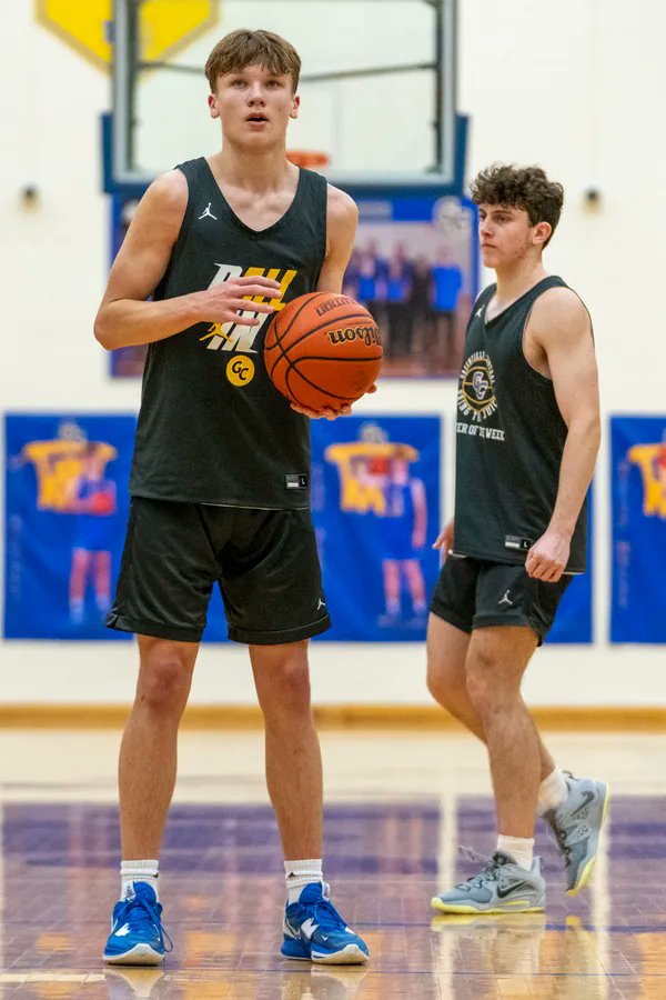 KyleNeddenriep's tweet photo. Before Dylan Moles started high school, Greenfield-Central had 14 losing seasons in 15 years. The Cougars have enjoyed a steady rise since then and are on verge of school record for wins. But one thing is still missing. https://t.co/iQRLUSbkoC https://t.co/pLc3RxXwgc