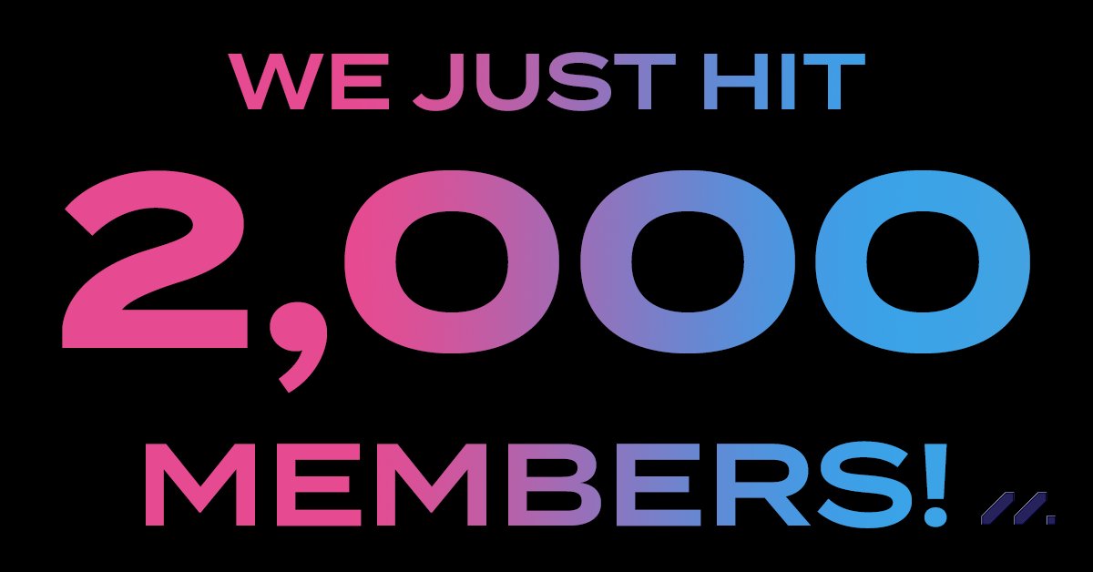 Sending you off into the weekend with great news: Our network just hit 2,000 members!

We're thrilled to be an ever-growing home to the world's most talented engineers and product builders. To all our members new and old, we're grateful to be working with you!