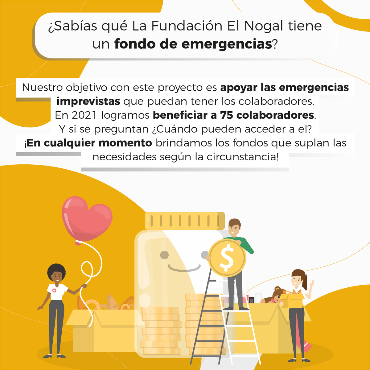 FunElNogal's tweet photo. En nuestra línea de Responsabilidad Interna con la Comunidad el Nogal, tenemos un espacio para ayudar a nuestros colaboradores en cualquier tipo de emergencia.
.
.
.
#ResponsabilidadSocial #ResponsabilidadSocialFEN #ResponsabilidadInterna https://t.co/1J6Bi5qLVc