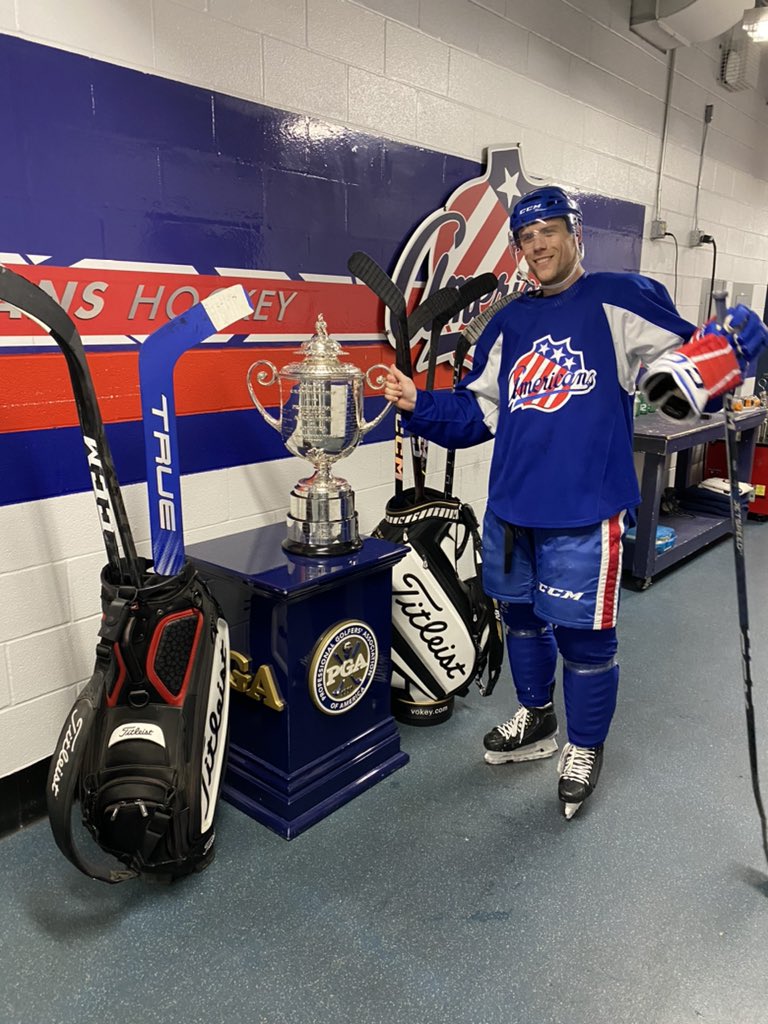 X-Rochester Americans (@amerkshockey) on Twitter photo Important things to do pregame tonight:
⛳️ Take a photo with the Wanamaker Trophy, awarded to the winner of the <a href="/PGAChampionship/">PGA Championship</a>.
⛳️ Enter for a chance to putt for SEASON TICKETS on the ice.
⛳️ Bid in our auction for PGA prizes: Amerks.com/Auction! Important things to do pregame tonight:
⛳️ Take a photo with the Wanamaker Trophy, awarded to the winner of the <a href="/PGAChampionship/">PGA Championship</a>.
⛳️ Enter for a chance to putt for SEASON TICKETS on the ice.
⛳️ Bid in our auction for PGA prizes: Amerks.com/Auction!