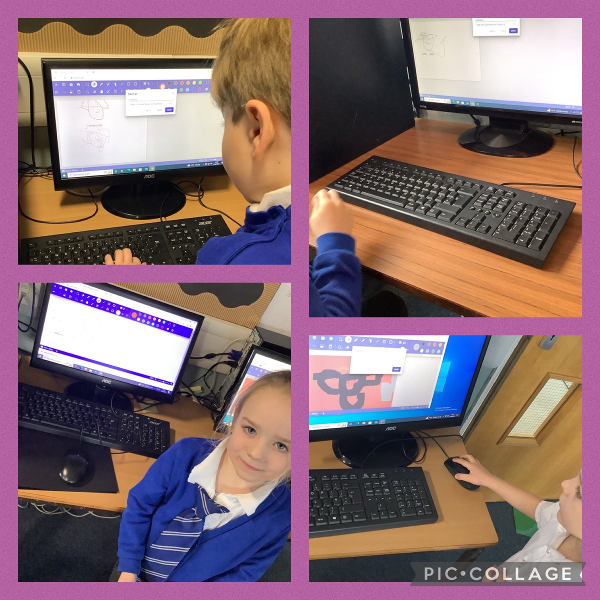 Wfp_Willow's tweet photo. Year 1 learned to use a keyboard and save their work on a ‘real computer’ today! We love our Computing lessons in the library ⌨️💾🖥📚 https://t.co/DqwLCM1lCa