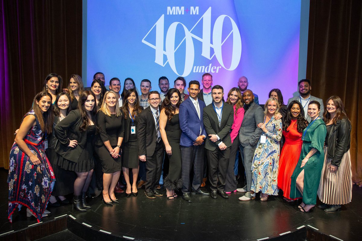 Celebrating Klick SVP, Media Strategy & Integration Jay Manara on being recognized as an #MMM40Under40 last night. Congrats Jay and all your fellow honorees!