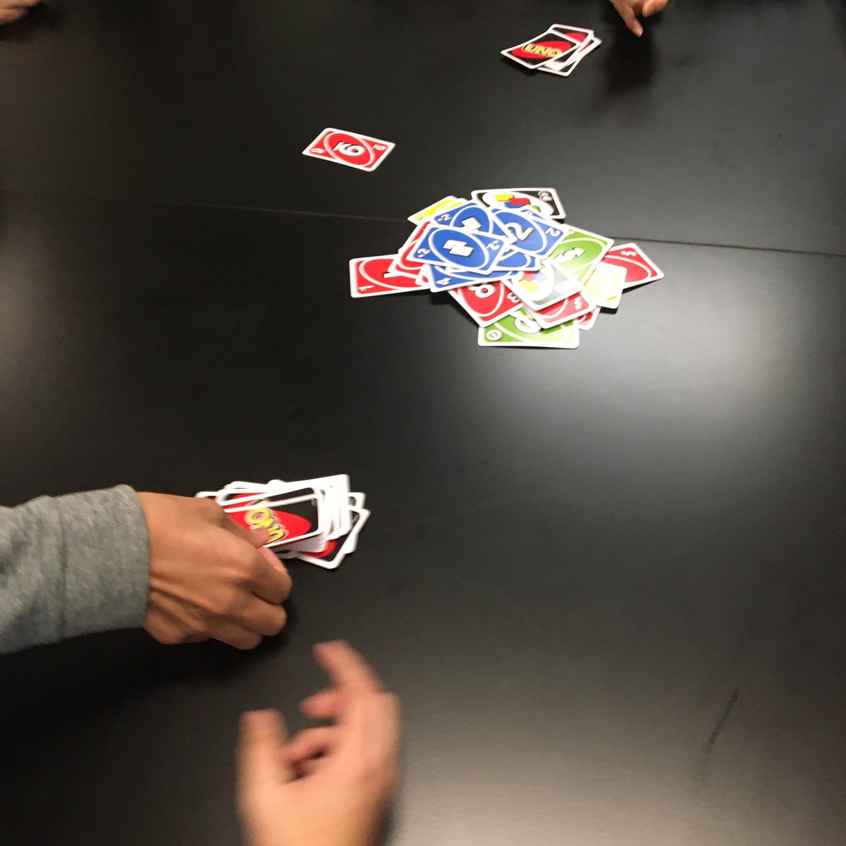 Kids need to play games in preschool so they can learn to take turns. 

Kids need to play games in high school so they can learn to communicate without a phone.