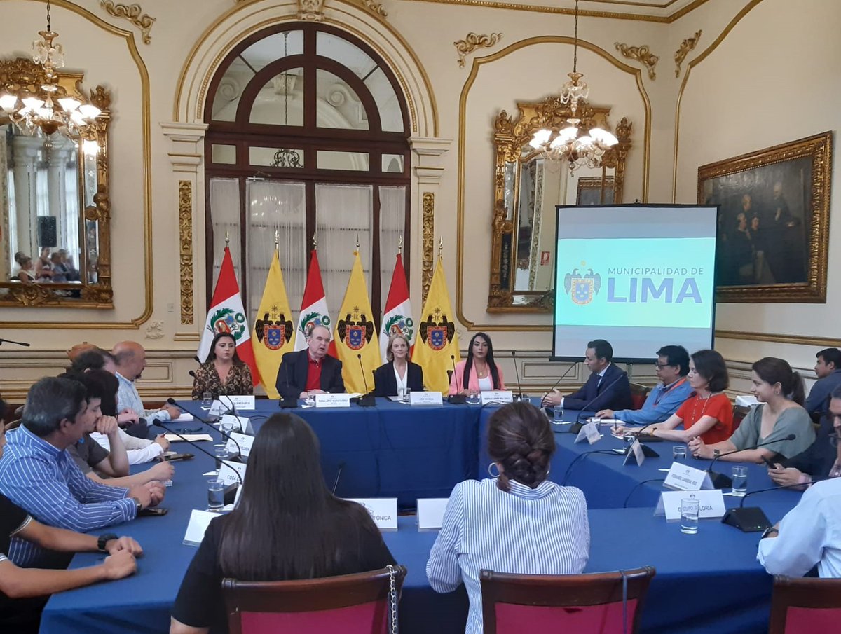 WFP_Peru's tweet image. 🤝🏻 Hoy se conformó la Mesa de Trabajo Hambre Cero integrada por @WFP_Peru, @MuniLima, el sector privado y la @USEMBASSYPERU para apoyar en la ejecución del Plan Hambre Cero en la lucha contra el hambre e inseguridad alimentaria en el Perú.