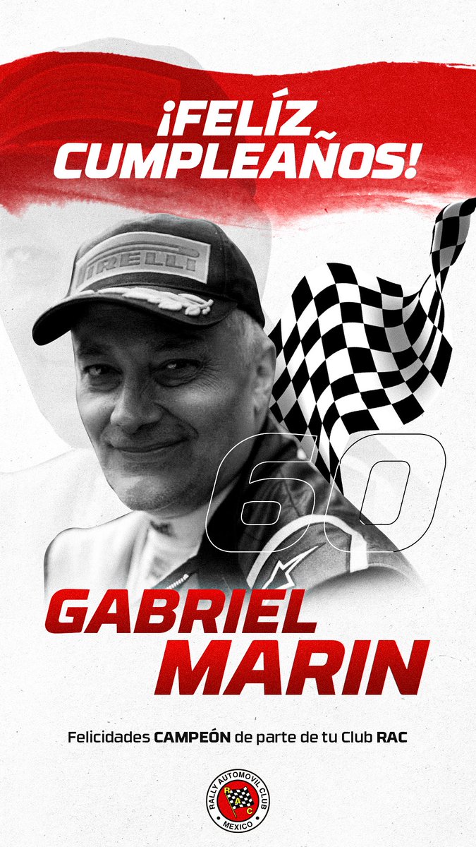 RACMexico's tweet photo. Gabriel Marín 60 🏆🥂 ¡Felicitaciones a un histórico del club! https://t.co/WzNXJB2oZJ