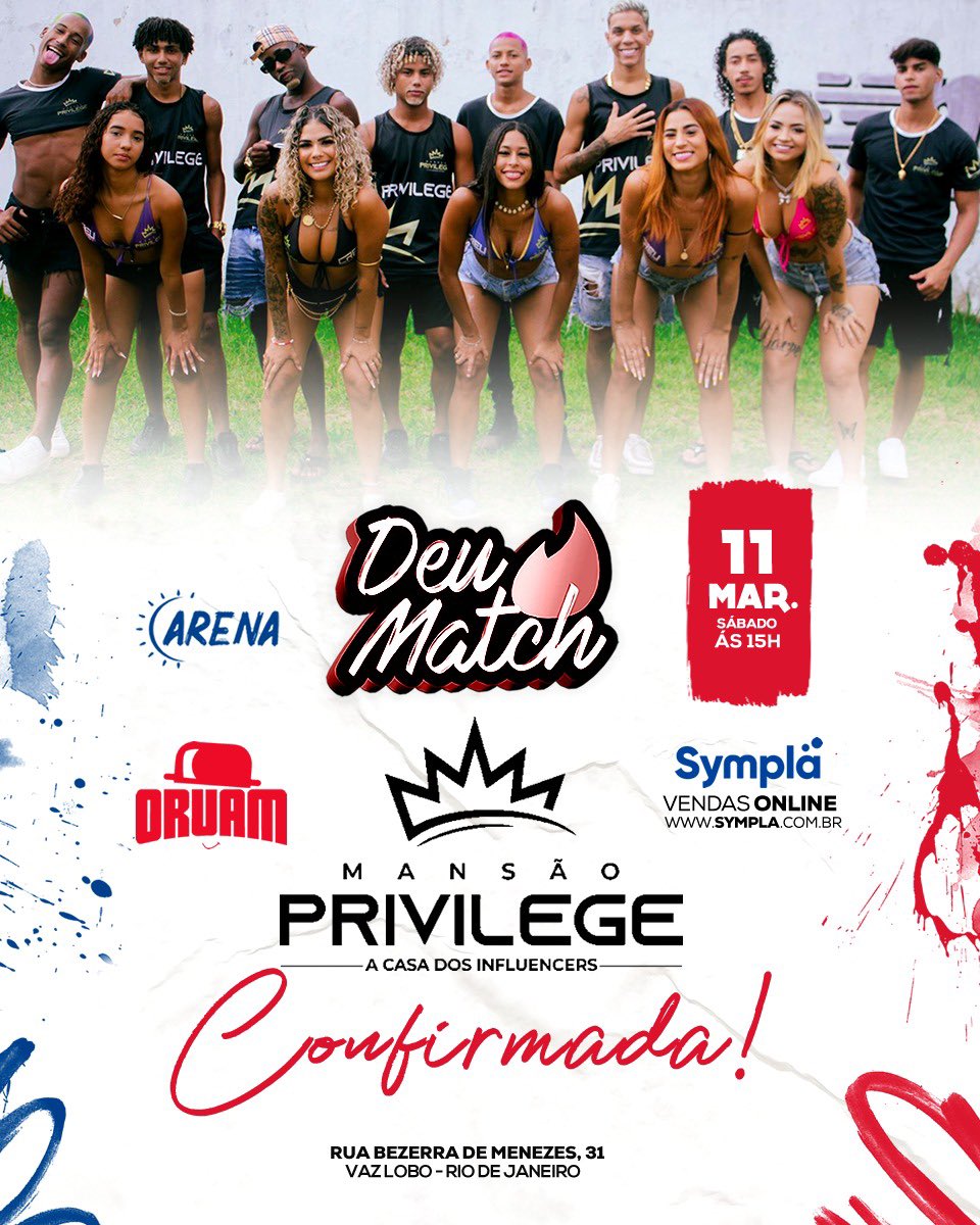 A maior casa de influencers do Brasil super confirmada na DM 🔥#oruamnadeumatch
