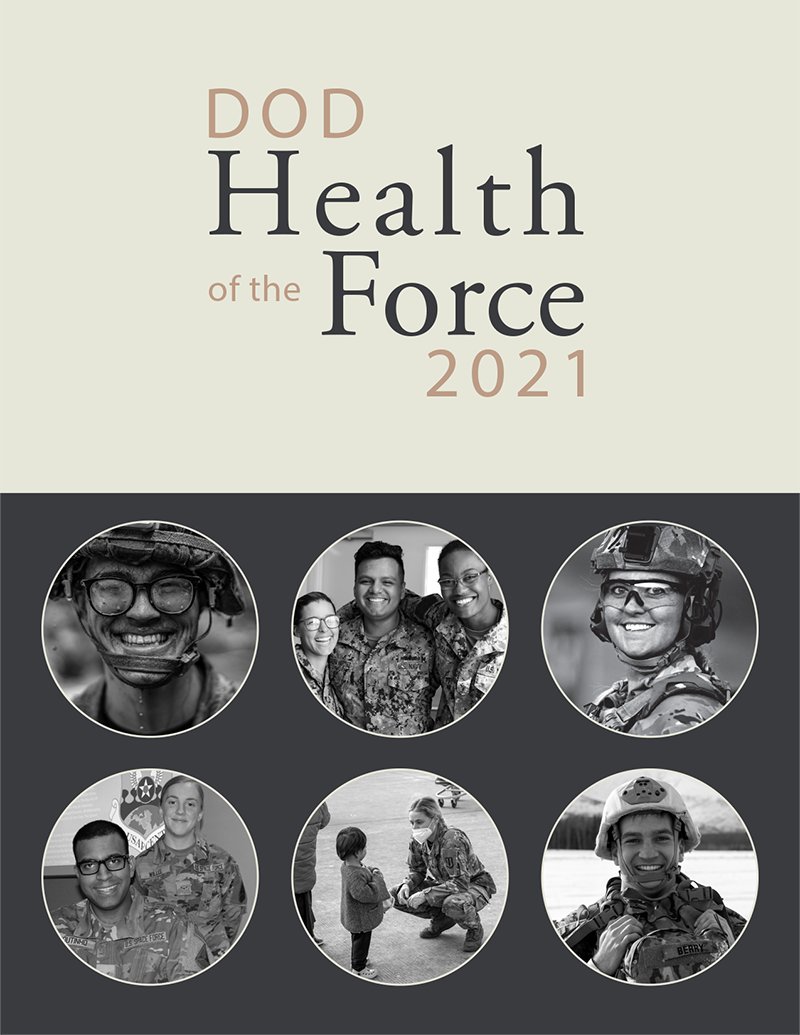 What injuries and diseases trended among service members in 2021?  The DOD Health of the Force report is a coordinated effort by <a href="/AFHSDPAGE/">AFHSD</a> and the @DeptofDefense Public Health Defense Centers for Public Health. It provides a snapshot of all combined active duty service members.