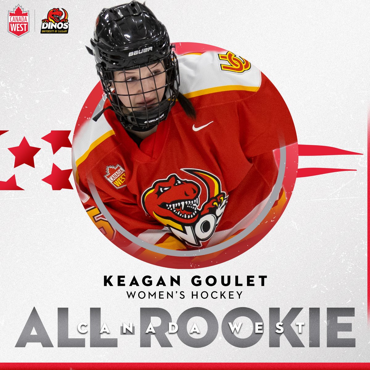 DinosWHKY's tweet photo. 🦖🏒⭐️

2⃣ All-Stars &amp; 2⃣ All-Rookies

🏒 Alli Borrow
🥅 Gabriella Durante
🏒 Keagan Goulet
🏒 Sydney Mercier

#GoDinos https://t.co/JuFUG6tLJR