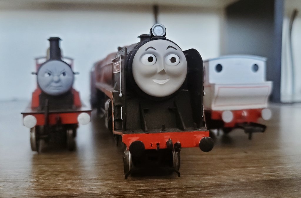 TheSludgeTender's tweet image. &quot;His boiler strained, his wheels started to turn, and the mighty engine, chuffed away!&quot; 

Here is my RWS Murdoch !! 

I&apos;ve taken a few creative liberties with him to make him more realistic !! 

#SludgeCon