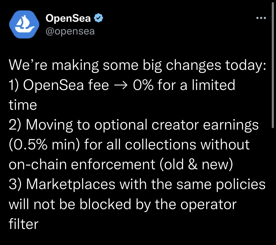 Loopify's tweet photo. OpenSea vs Blur, Q1 2023 https://t.co/sSzpYnbsVa
