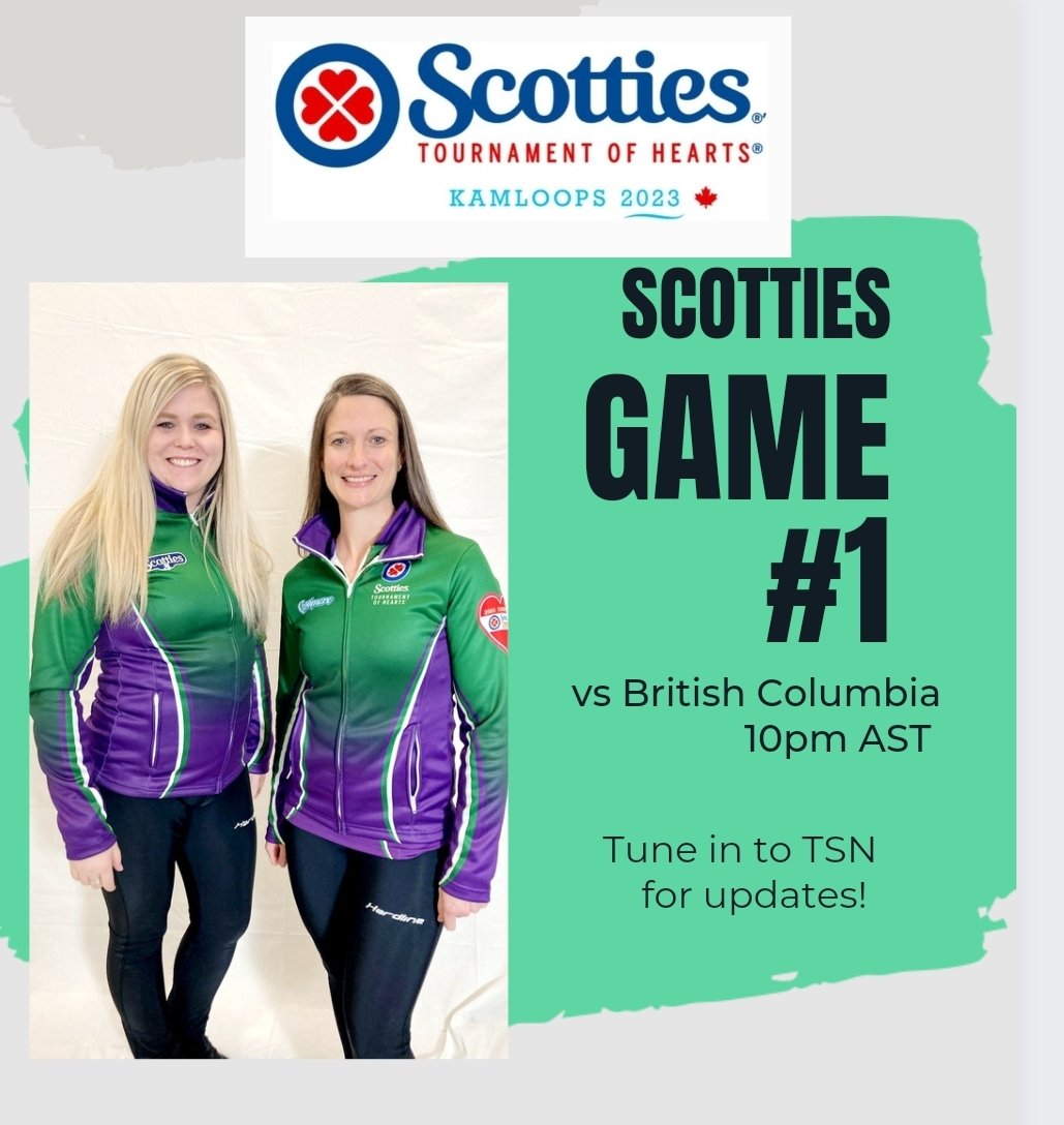 teambirt's tweet photo. We hit the ice tonight for game #1 vs British Columbia (Team Grandy) at 10pm AST

Tune in to @TSNCurling for updates! #stoh2023 https://t.co/1SocSVuE7k