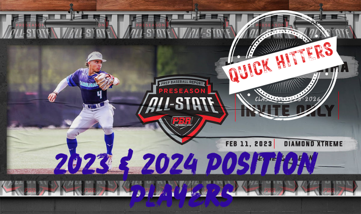 PrepBaseballNC's tweet photo. Preseason All State Central

Quick Hitters - Upper-class Position Players

https://t.co/hBMp6HJD9M https://t.co/9npAGrjNpl