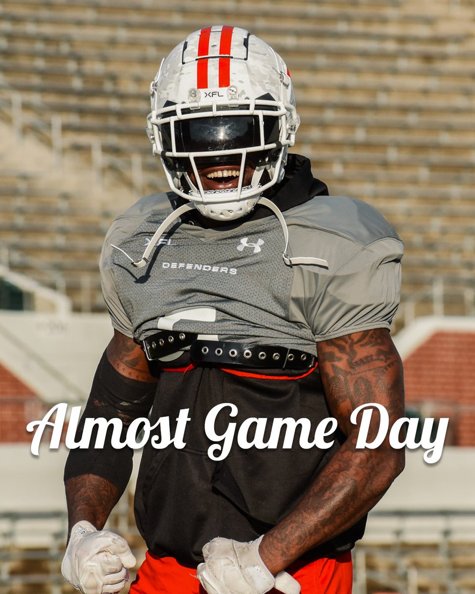 Almost Game Day 😎

#DefendDC | #XFL2023