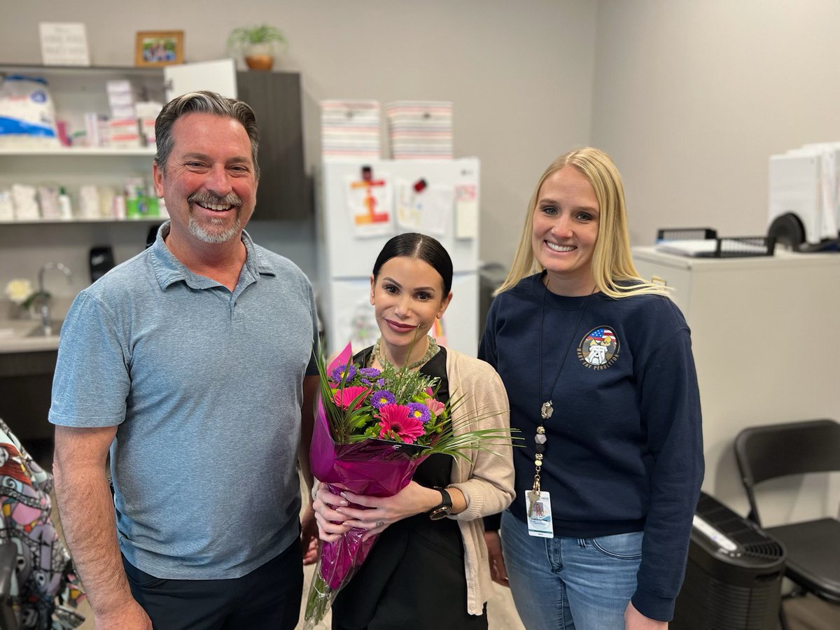 Congratulations to Mary Fay Pendleton’s employee of the year Brianna Melo, Health Tech and teacher of the year, Kelly Plass. Mary Fay is thankful for your contributions to our school community. #themaryfayway