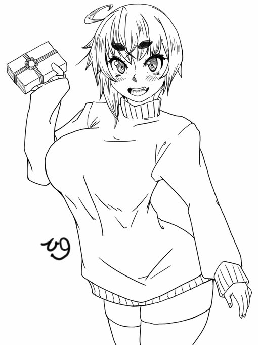 「今年はバレンタイン無いと思った～?
ごめーん、東京まで買いに行ったら遅くなったわ
(地方民ジョーク)」
#九嶺蓮歌 