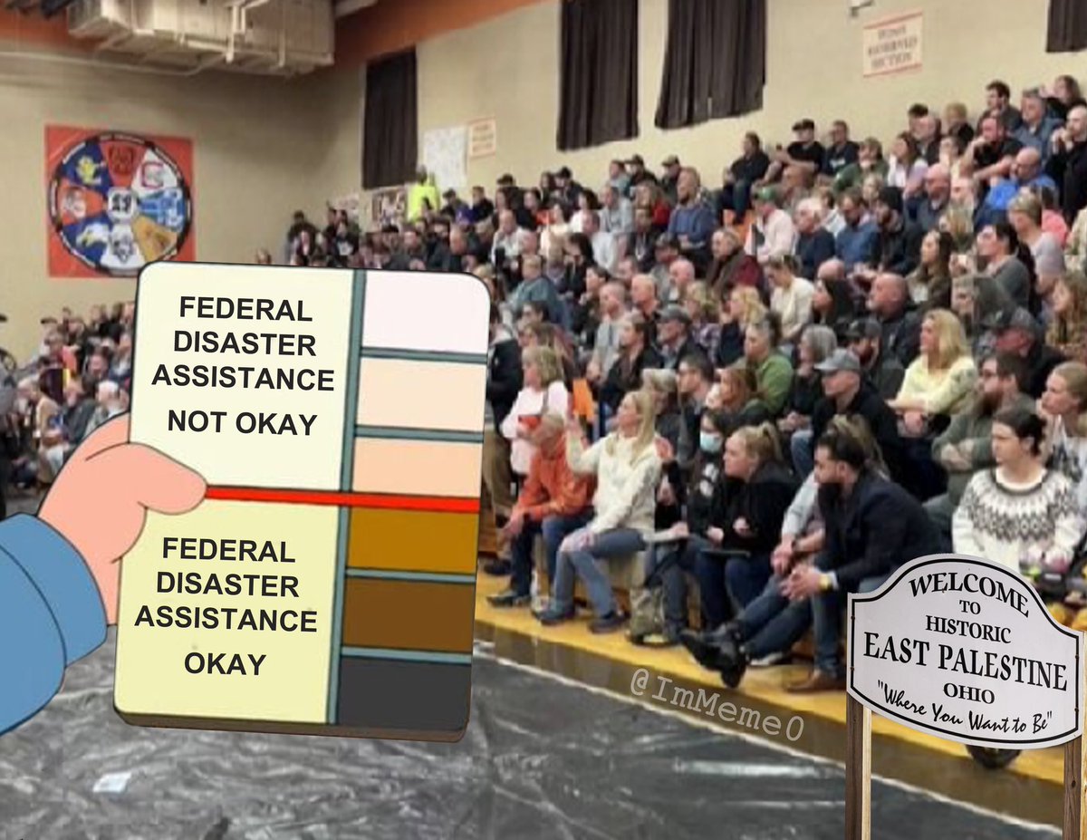 EndWokeness's tweet image. FEMA now stands for F-ck Everyone in Middle America