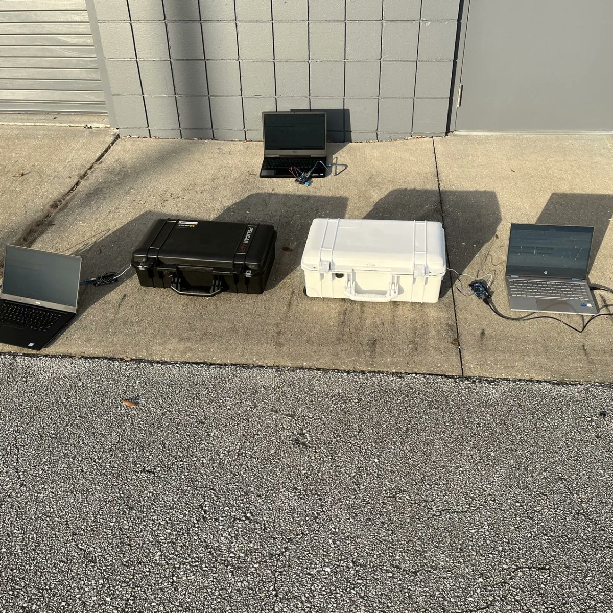 RAERrobotics's tweet image. The #RAER teams #SUAS and #IGVC have been making great progress on their projects. The airframe for SUAS is near completion and IGVC did some preliminary testing for swapping to a white case to combat an overheating issue, and were already seeing a 6°C decrease in internal temps!