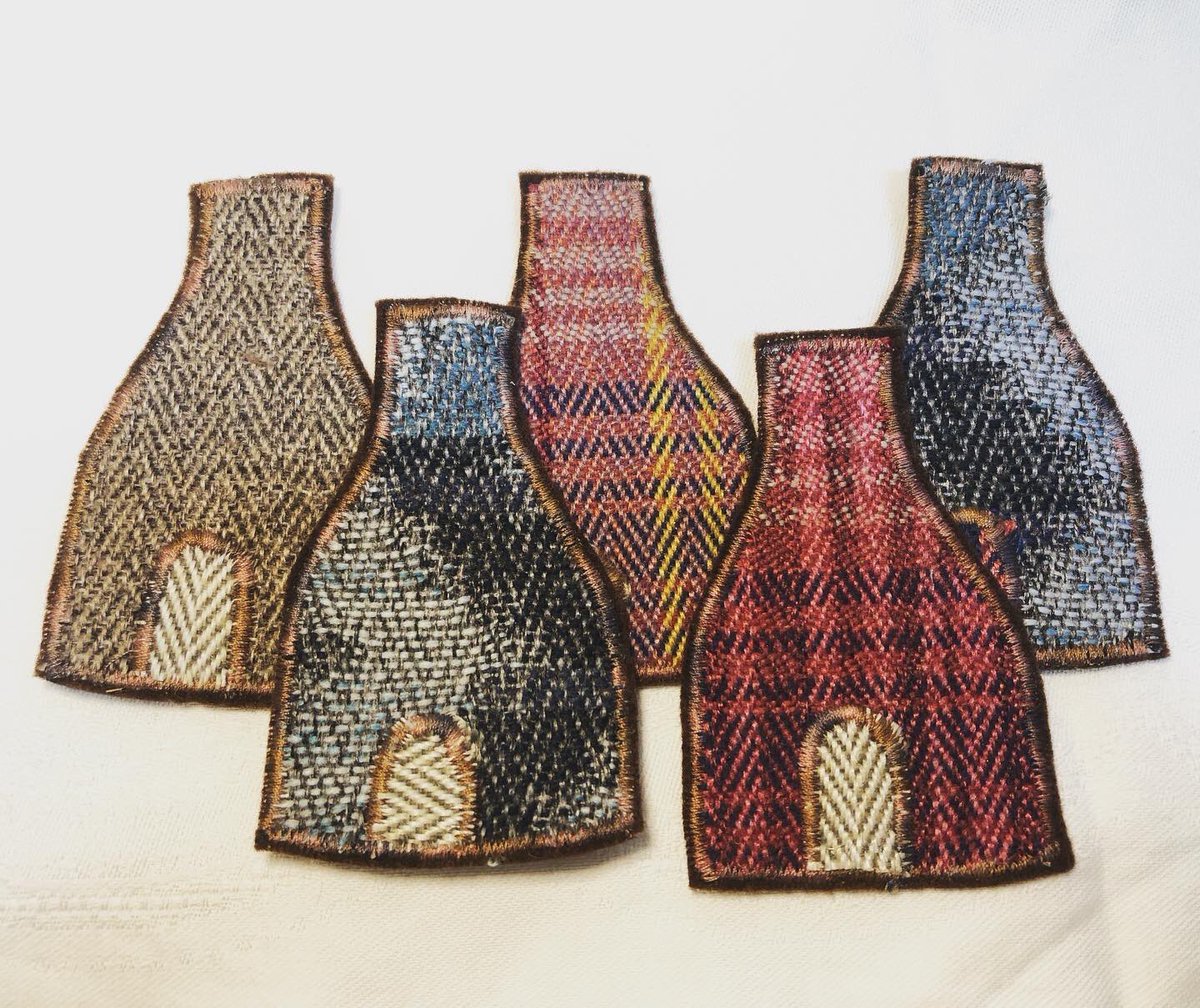 Wear your Pottery heritage with pride , bottle oven/kiln brooches made in ThePotteries #smallbusinessowner #bottleoven #madeinstokeontrent #heritage #creative #handmade @StokeCreates @MadeinStokeonT @heritage_crafts