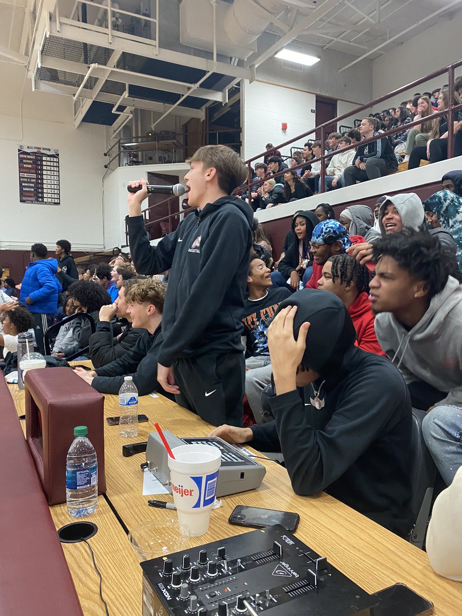 CWHS_Office's tweet photo. What a game! Students started out strong but teachers took home the W! #WinterPepRally https://t.co/2o4lkbsTiy