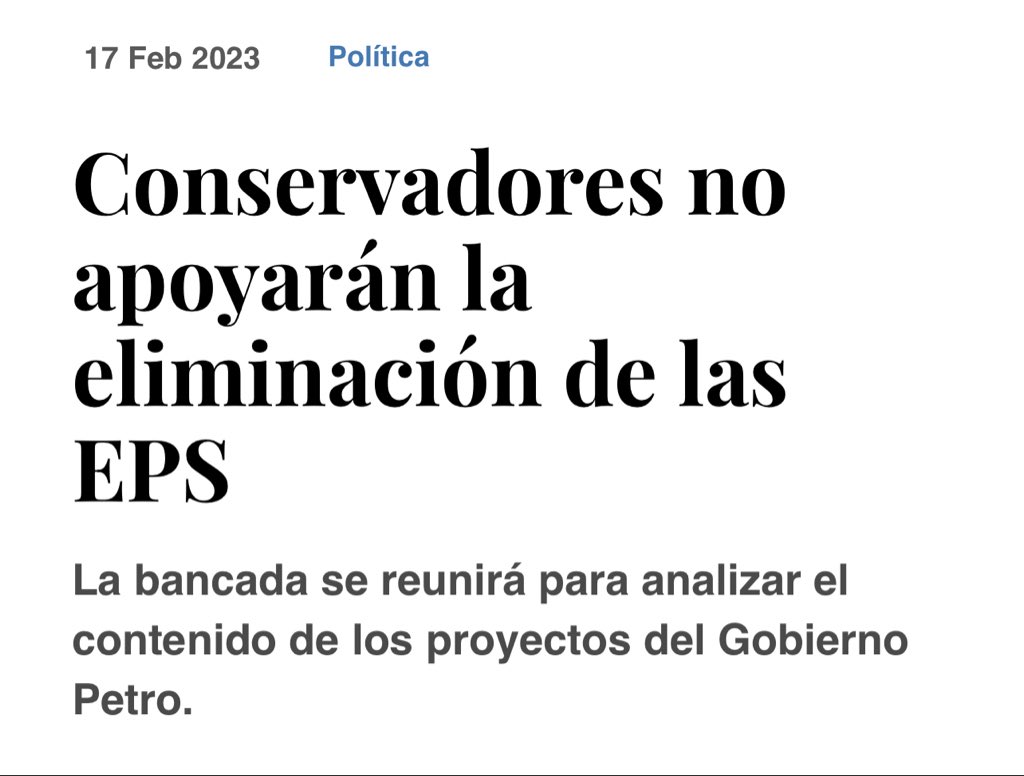 JCecheverryCol's tweet photo. Primera vez en 7 meses que la bancada se merece el nombre de conservadora https://t.co/k6GM6nELBg