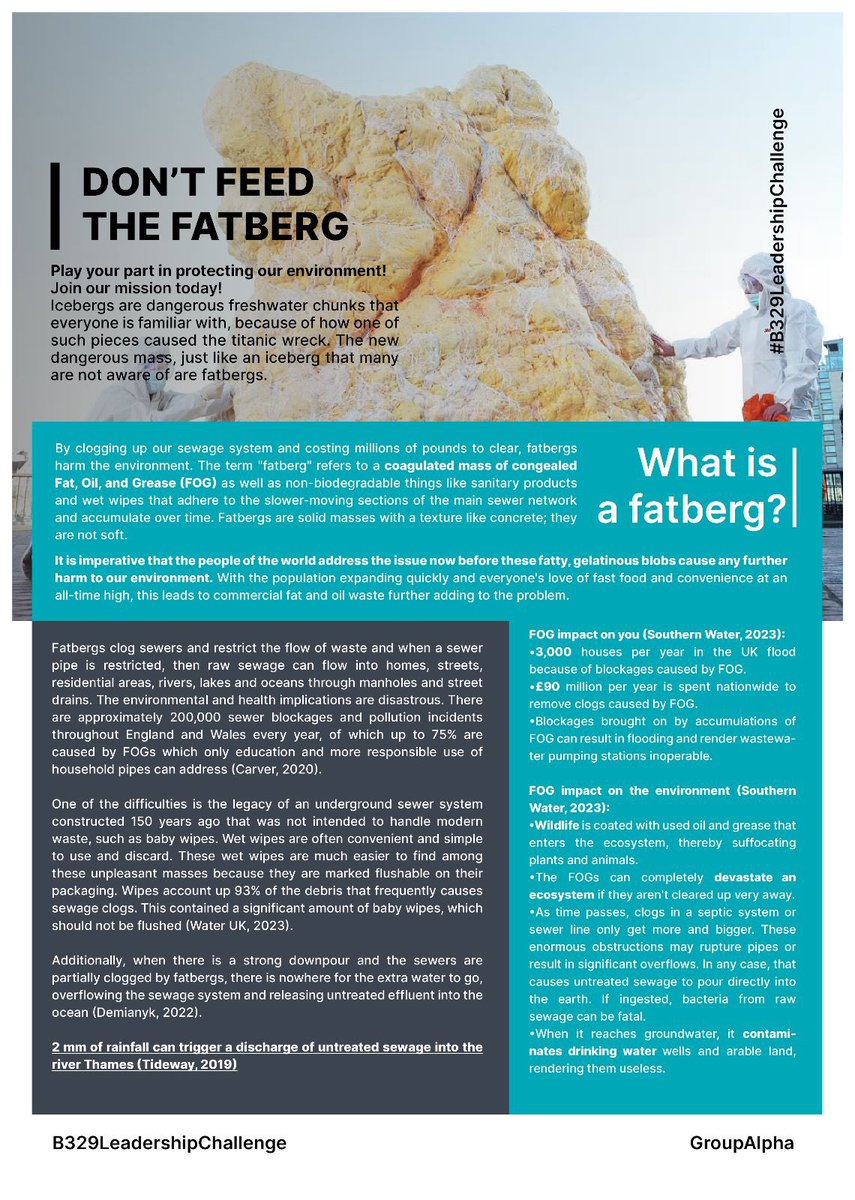 lordrobbiecoles's tweet image. #DontFeedTheFatberg! Icebergs are melting but the fatbergs get fatter. Watch what you flush &amp;amp; together we can make a difference. #SocialChange  

#B329LeadershipChallenge #AlphaGroup @RobertSullivan @SarahCo54826541 @mrrobcoles @rosebudbond @rkccc4 @MarcoFruttero1 @RedFox047