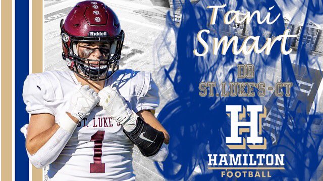 Excited to announce my commitment to <a href="/HamCollFootball/">Hamilton College Football</a>! Thank you <a href="/CoachMattWright/">Matt Wright</a> and the rest of the incredible staff for this amazing opportunity! @SLStormFootball