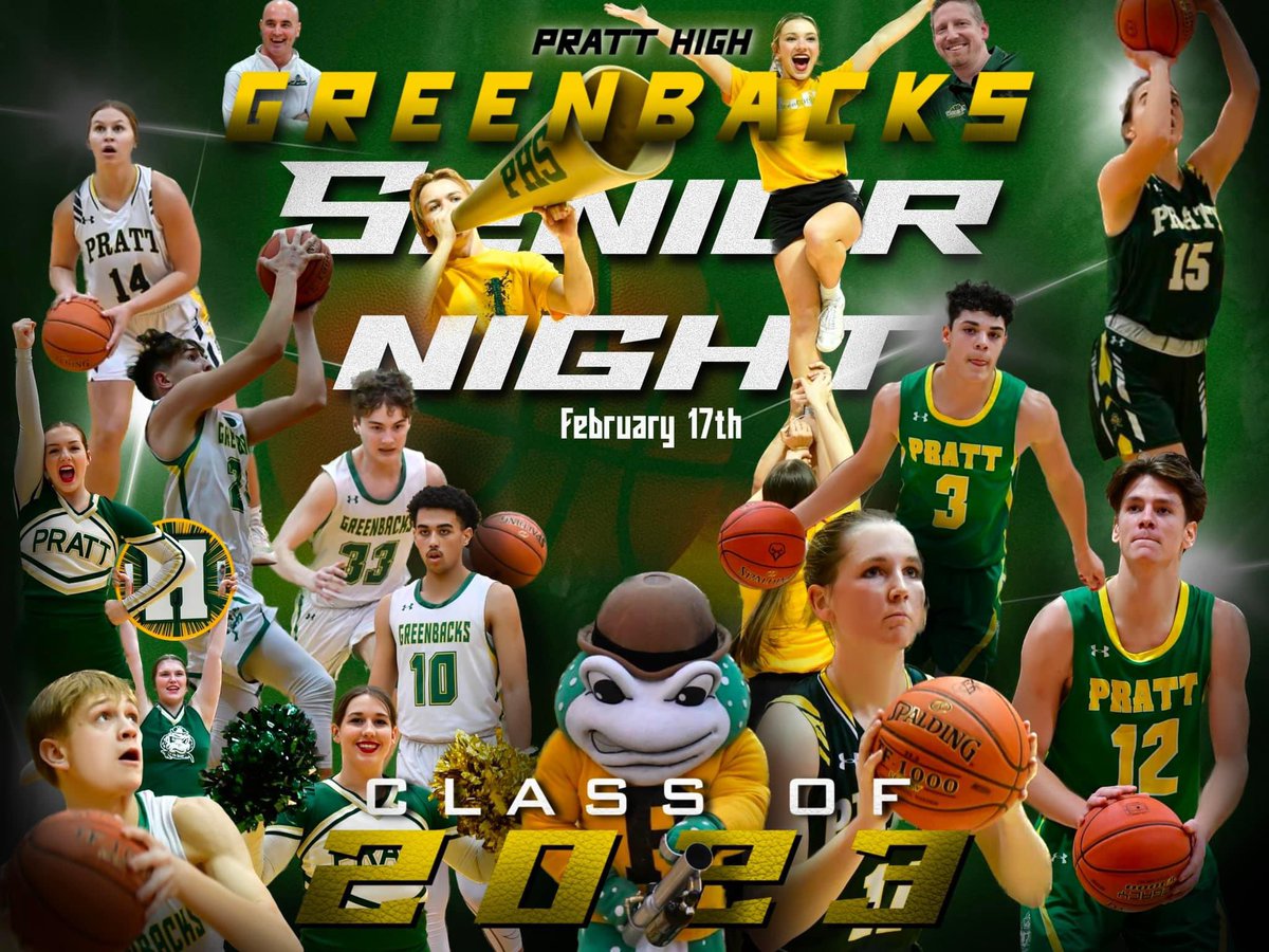 🟢GREENBACK GAMEDAY🟡

Pratt 🐸 vs Larned 🏹

📍 | The Swamp, SENIOR NIGHT
🕖 | 6:00 pm tip, 5:40 pm pregame
📻 | 96.7 FM or 1290 AM
📱 | Rocking M Media App
📺 | boxcast.tv/view/2-17-23-p…
📡 | rdo.to/kmmm

<a href="/PrattAD/">Pratt Greenbacks</a> <a href="/PrattBarstool/">Barstool Pratt</a> <a href="/Larned_AD/">Larned Indians</a> <a href="/ceastes25/">Cody Eastes</a> <a href="/KansasPxPSounds/">Kansas PxP Sounds</a>