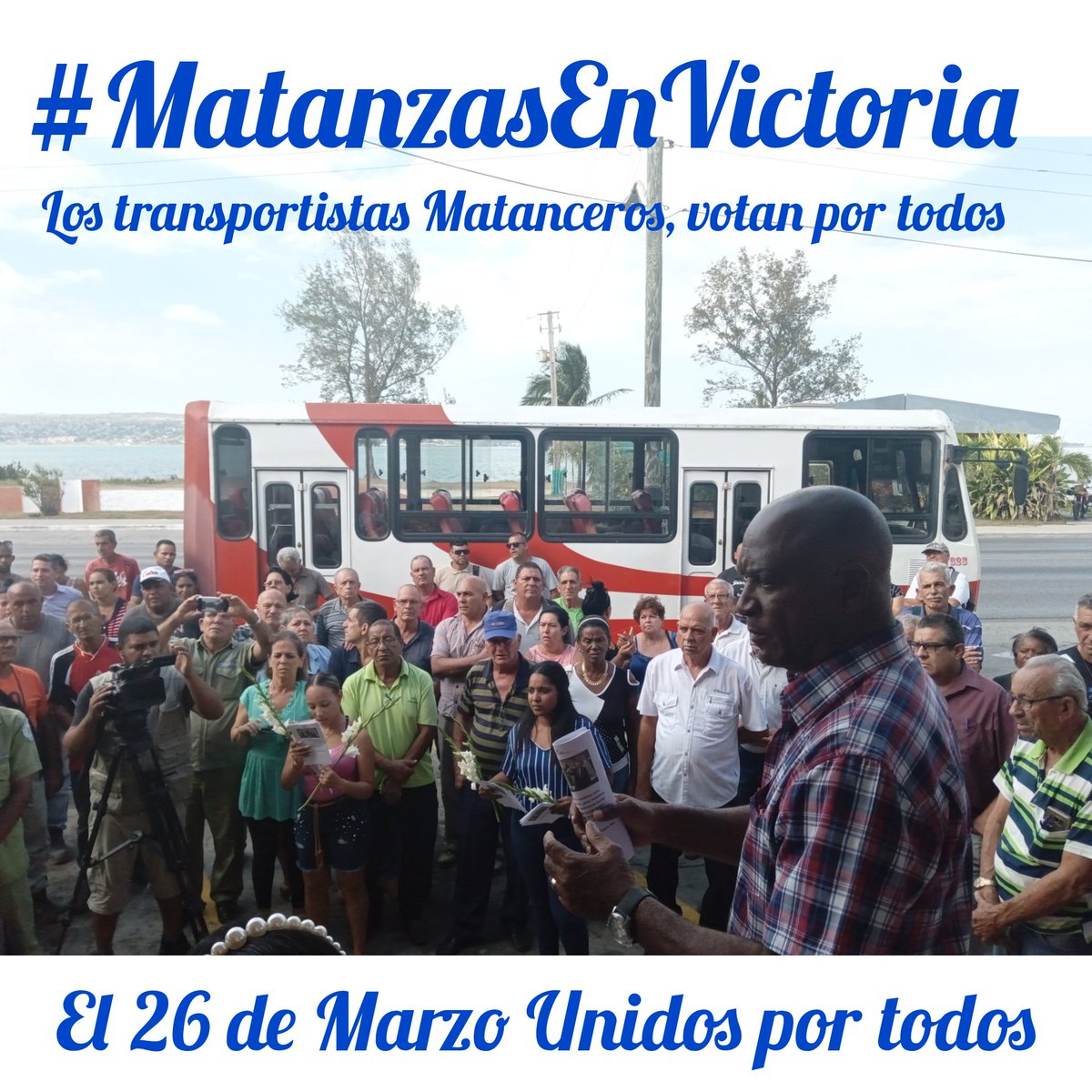 #Cuba
#MejorEsPosible 
#MatanzasEnVictoria
#MatancerosEnVictoria
#Matanzas
El 26 Votamos por todos