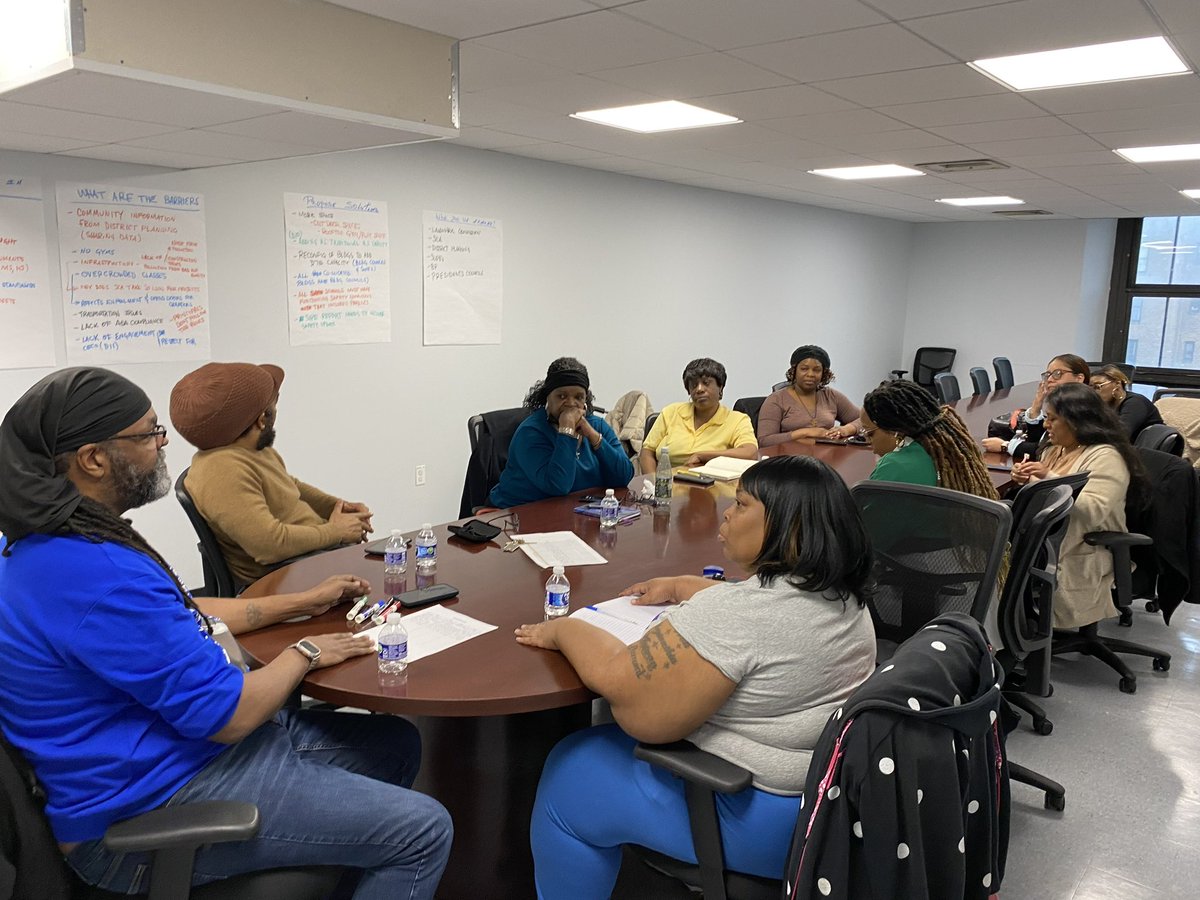 tomcsheppard's tweet photo. Day 1 - Brainstorming: Thanks @bronxbp for giving space to Bronx CECs Presidents today to begin a conversation about  @NYCSchools in the Bronx, share OUR vision for what this can be, &amp; develop OUR plan for #StrongBronxSchools. @CECD8Bronx @iammrssnow @1Redz_G @District11BX https://t.co/CMMsRkcQKt