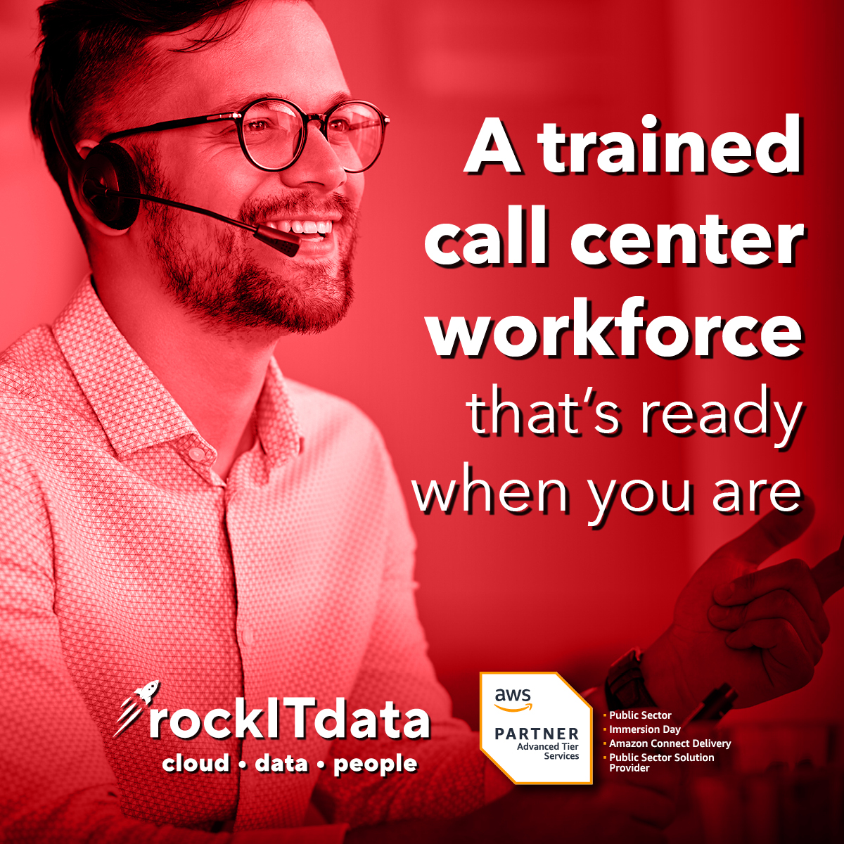 rockITdata's tweet photo. Our fully trained call center agents are ready to provide your customers with the care they deserve. We provide you with the team you need when you need it.
Our agents and technical teams are ready to support your evolving business ๐
#rockitdata #ai #ml #callcenter #AWS https://t.co/VBO8tRZ0xF