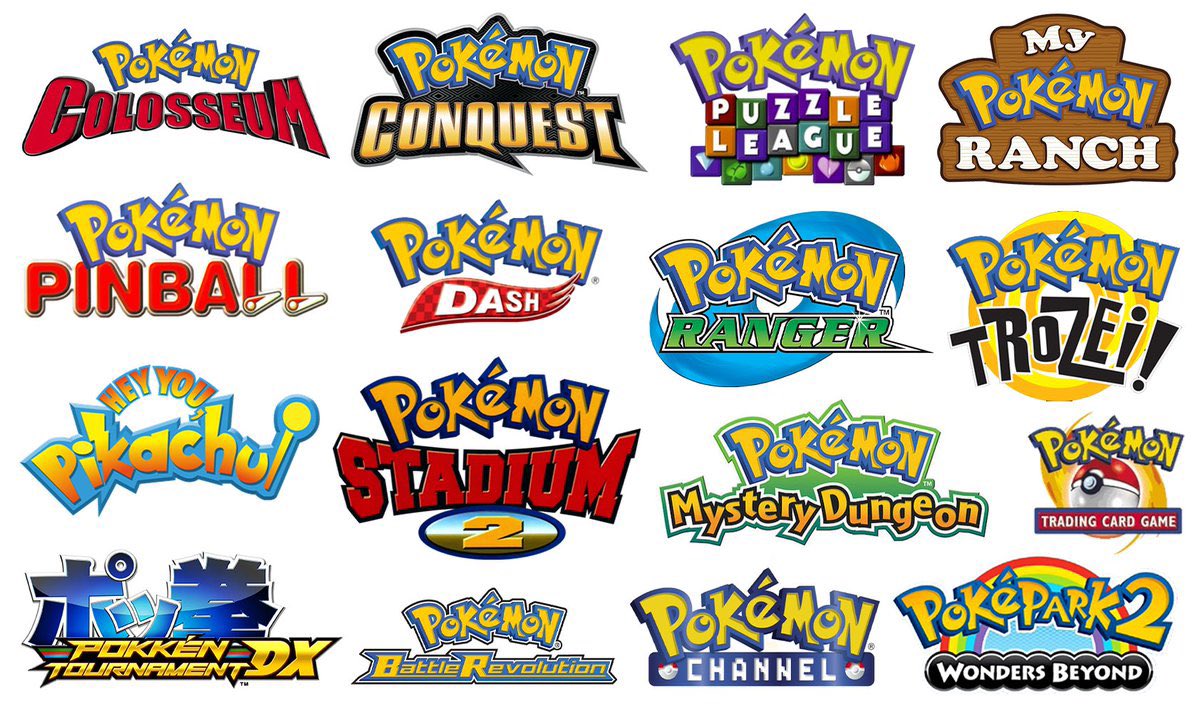PkmnBrainrot's tweet image. i love how every pokémon spinoff has a loyal fanbase and they’re all at war with each other