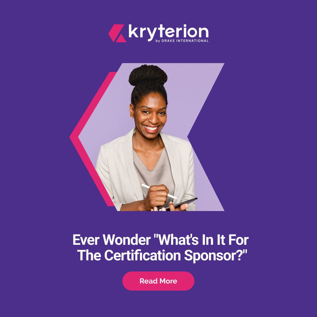kryterion's tweet photo. Ever wonder "What's in it for the Certification Sponsor?" https://t.co/OinzfIa8t9 Here are 5 reasons sponsors can benefit from starting or growing a certification program. Read more...  https://t.co/OinzfIa8t9 
#credentialingprogram #psychometrician #certification https://t.co/fsWd59AvD8