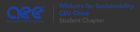 AeeNorcal's tweet photo. @AEENorCal is pleased to welcome the new @AEE student chapter at @ChicoState "Wildcats for Sustainability" that it shall work with! https://t.co/JNIcCGUYiW