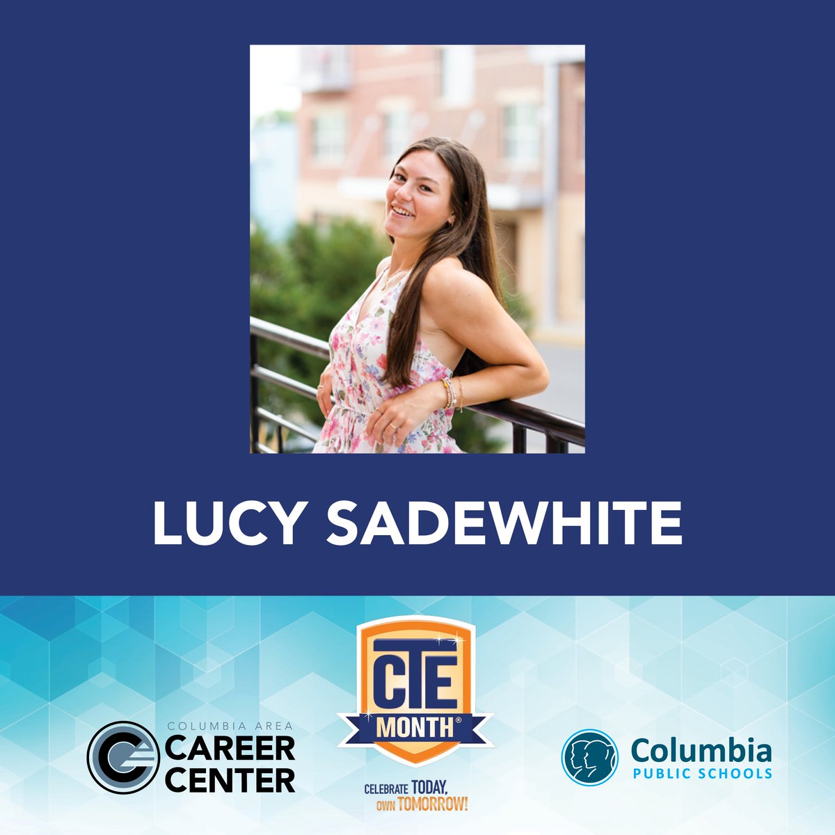 CTE is great for professions that do not require college, and also college credit for those that do! CTE has prepared me more for teaching, and I am excited about what’s to come! #CACCBest #CPSBest #CTEMonth