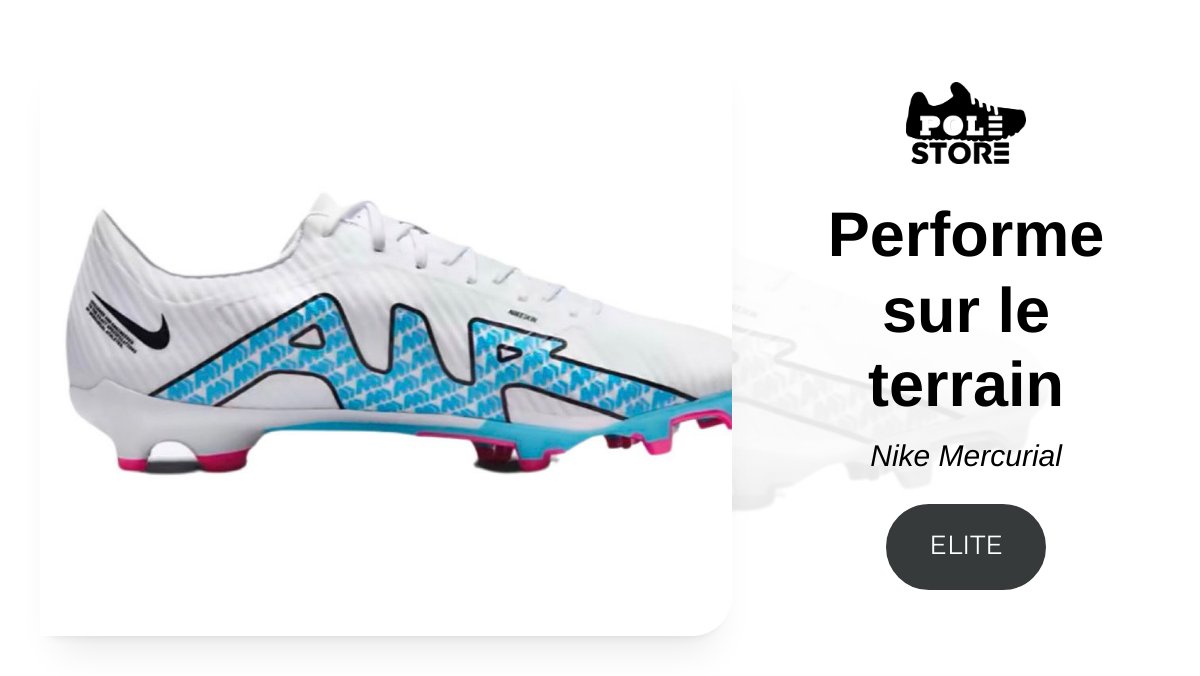 POLESTORE3's tweet photo. Performe sur les terrains ⚽ - https://t.co/BZFHMMxVl3 https://t.co/I7hvUPagO1
