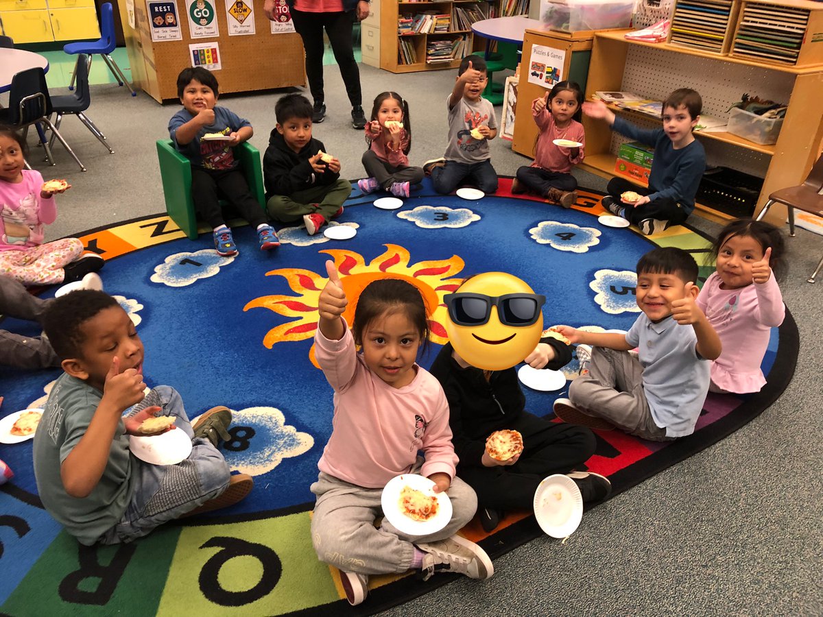 This week Room 132 read different versions of the Little Red Hen. We discussed how they were the same and different. Today we celebrated our last book, The Little Red Hen Makes A Pizza by making our own pizzas! <a href="/susanlgarman/">Susan Garman</a> <a href="/KWBJaldin/">Adela Jaldin</a> <a href="/APS_EarlyChild/">APS Office of Early Childhood</a> <a href="/BarrettAPS/">KWBarrett Elementary</a>