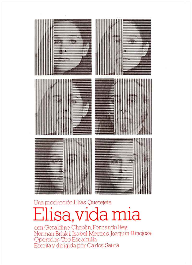 Comienzan en @la2_tve 'Cría cuervos' (1976) y 'Elisa, vida mía' (1977). Buenas películas, buenos carteles #CarlosSaura #EliasQuerejeta #CruzNovillo