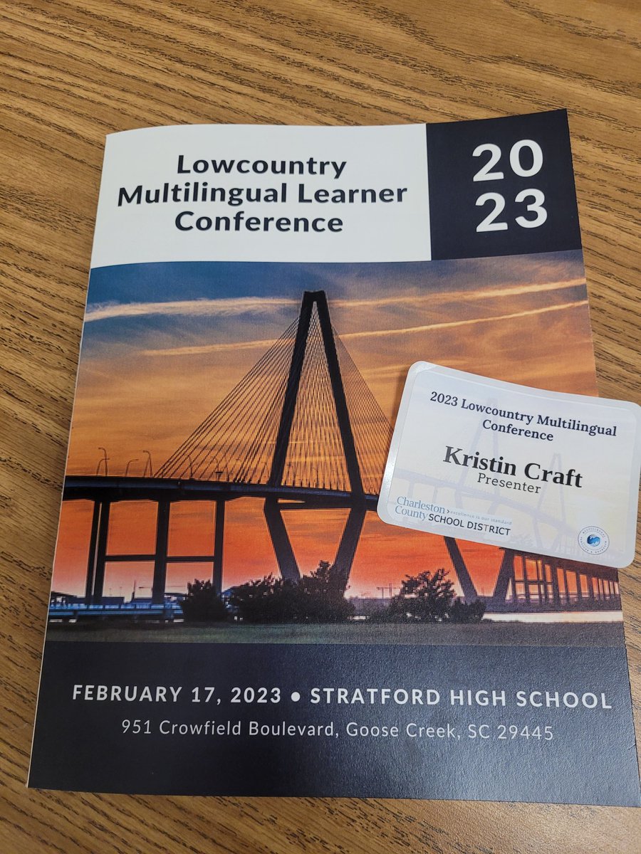 ESOLteacher5's tweet photo. It was an informative day at the Lowcountry ML Conference! #CCSDMLP #MLP #ESOL https://t.co/JElTuTzr3M