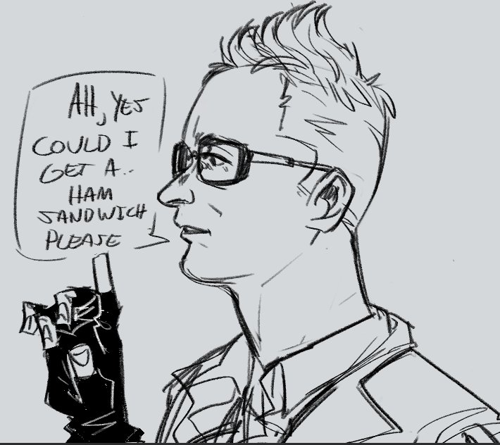 no energy left after being outside my apartment for more then 30 mins today, and my heart is quite literally skipping beats from exhaustion as I bend over to draw... but if I do not get my daily dopamine from this man I will cease all humanly functions.