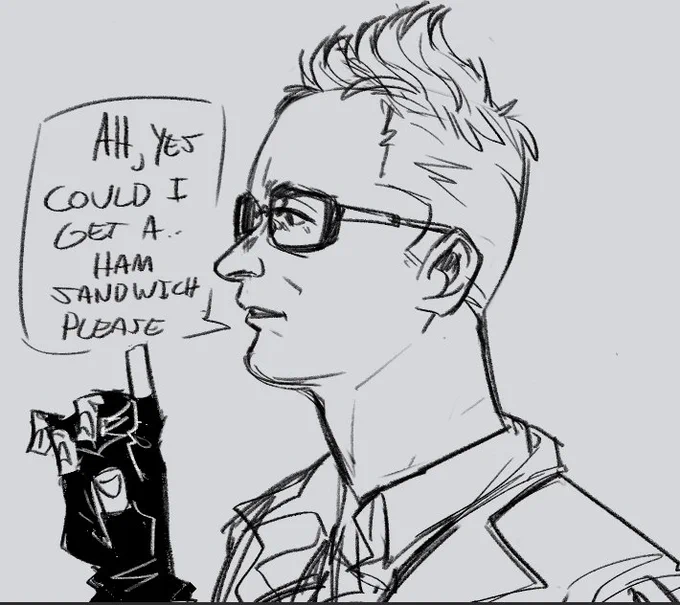 no energy left after being outside my apartment for more then 30 mins today, and my heart is quite literally skipping beats from exhaustion as I bend over to draw... but if I do not get my daily dopamine from this man I will cease all humanly functions. 